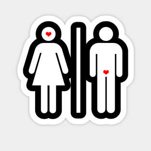 Men & Women Sticker